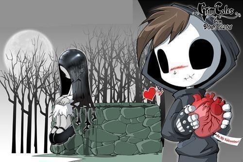 emo guy and emo girl